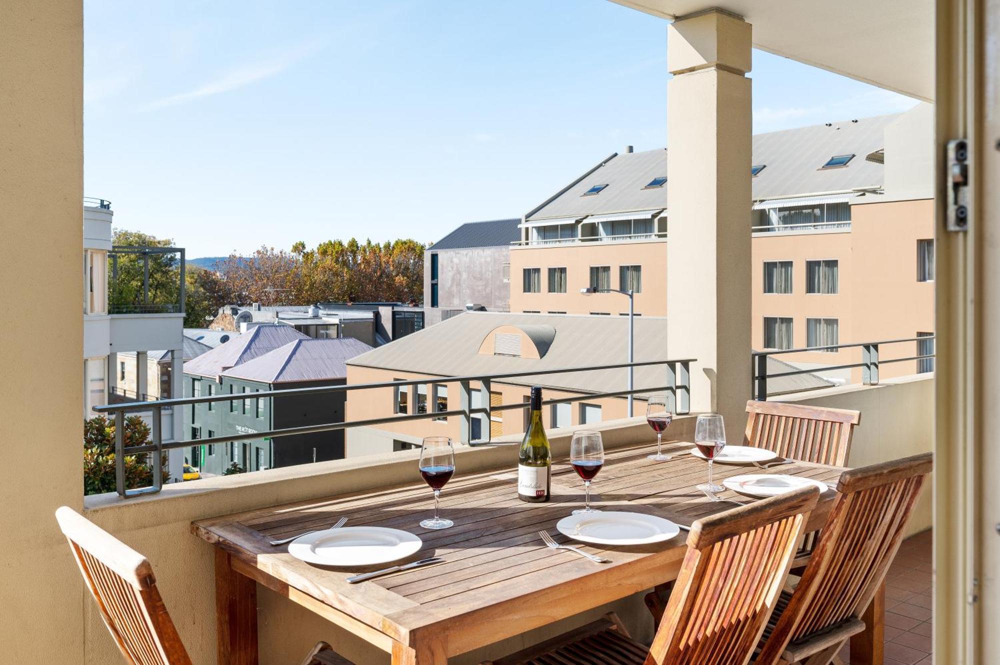 Jenatt Apartments Salamanca Hobart Exterior photo
